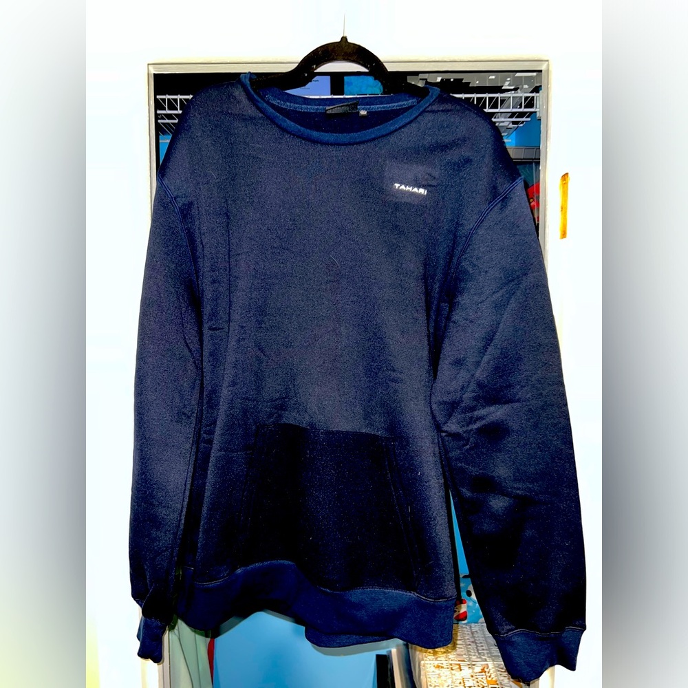 Men’s Tahari Blue Lightweight Pullover